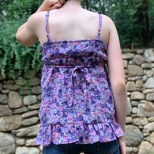 Girls Justice Peplum Tank